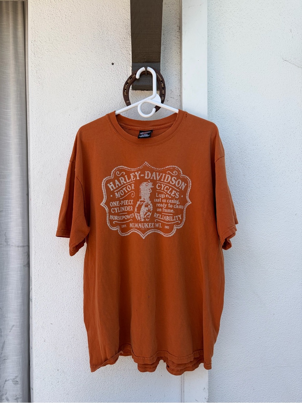 Men's Harley Davidson Distressed Florida T-Shirt (XL)